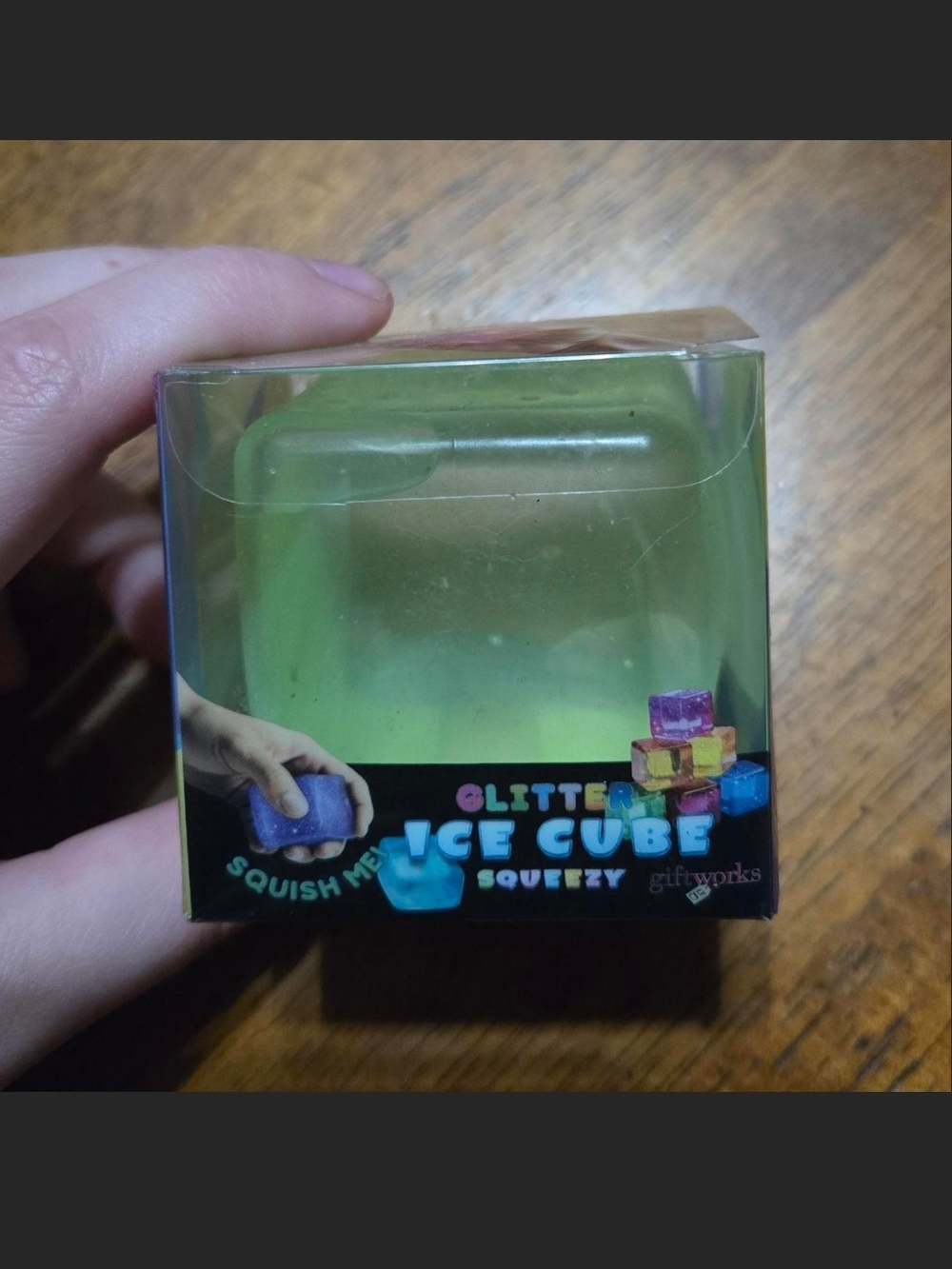 Green Ice Cube Squishy